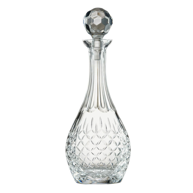 Engraved Crystal Gallery Panel Wine Decanter Crystal Awards Supplier