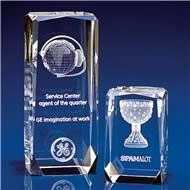 Verbiers Corporate Award with 3D Laser Engraving