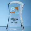 Optical Crystal Caledonian Arch Award 15.5cm