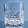 300ml Blenheim Lead Crystal Panel Whisky