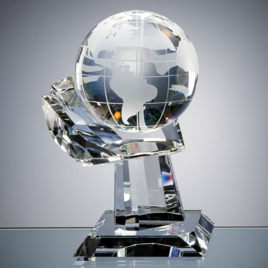 Crystal Globe Gifts and Awards