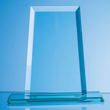 15mm Jade Glass Tapered Rectangle Award 19cm x 13.5cm