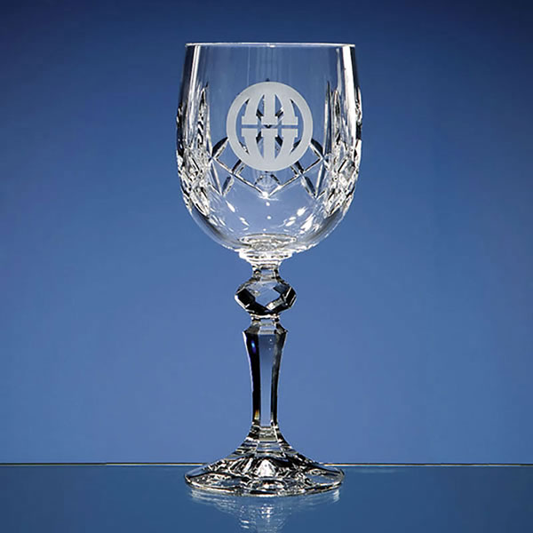 Crystal Goblets and Flutes with LowCost Engraving