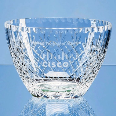 Crystal Bowls with Engraving Options