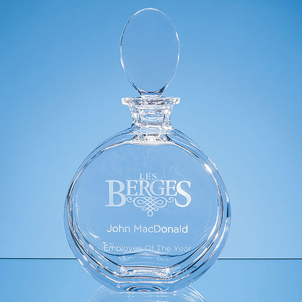 Engraved Crystal Decanters with Custom Engraving