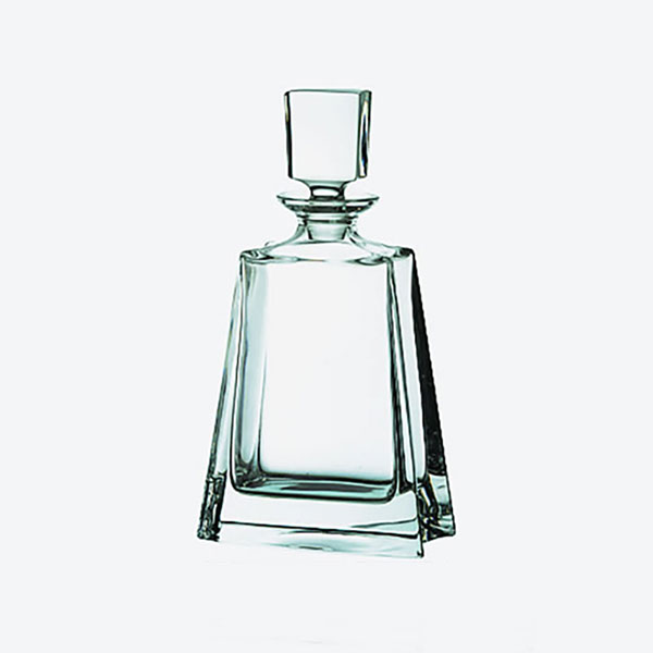 Blenheim Lead Crystal Full Cut Square Spirit Decanter L471