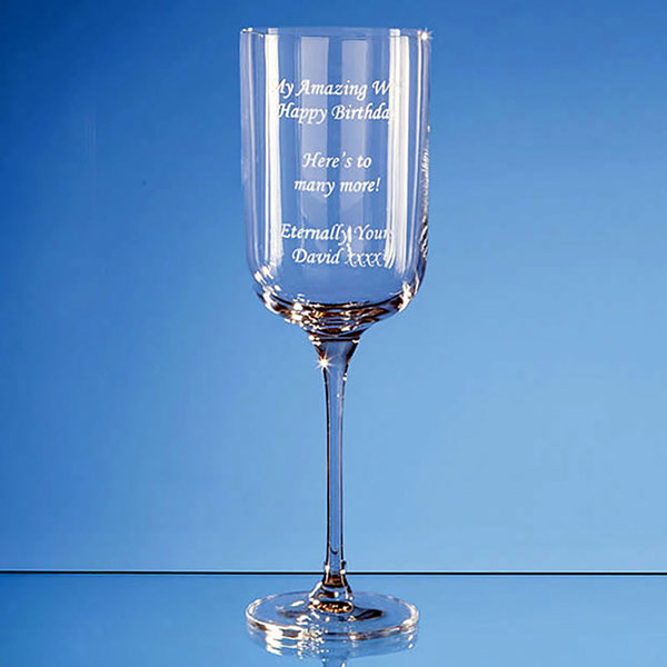 Engraved 350ml Fusion Red Wine Glass