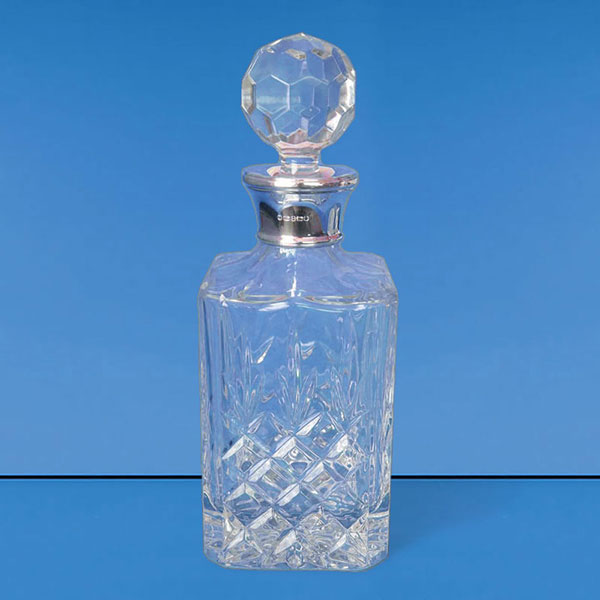 Engraved Crystal Decanters with Custom Engraving