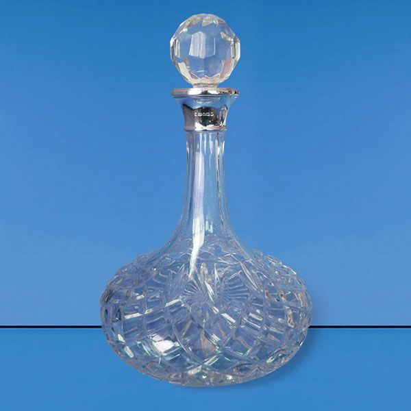 Engraved Crystal Decanters with Custom Engraving