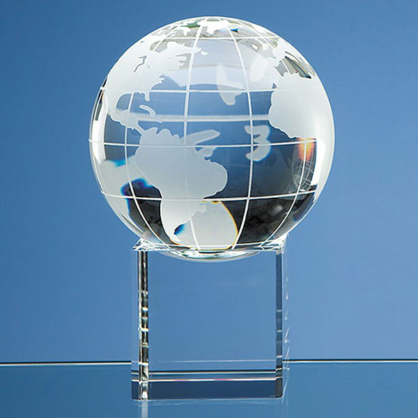 Crystal Globe Gifts and Awards