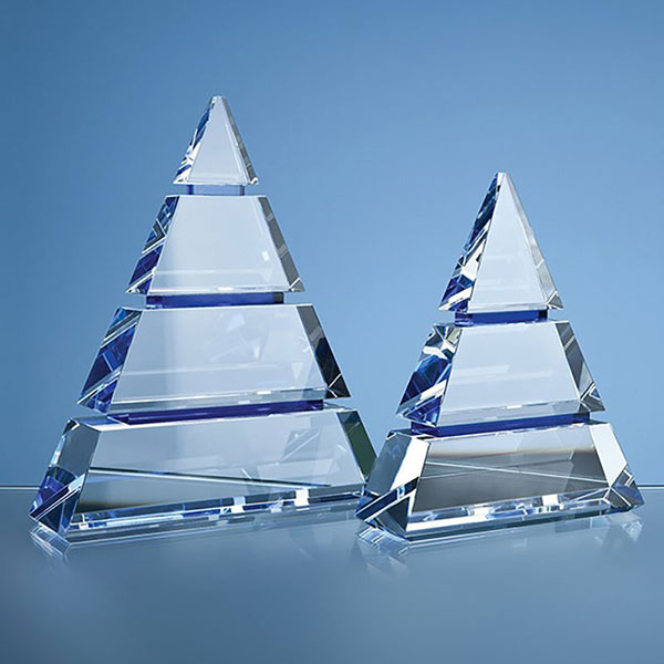 18.5cm Optical Crystal Luxor Award