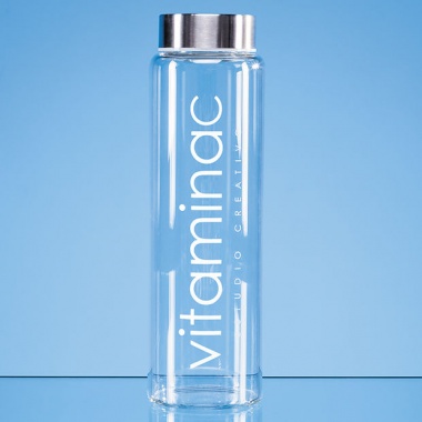 1ltr Atlantic Screw Top Glass Water Bottle