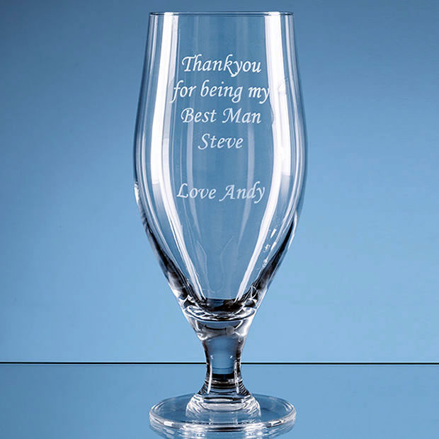 Footed Tulip Beer Glass 'Stelara' 0.38ltr