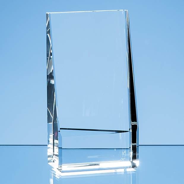 20cm Optical Crystal Vertical Slope Award