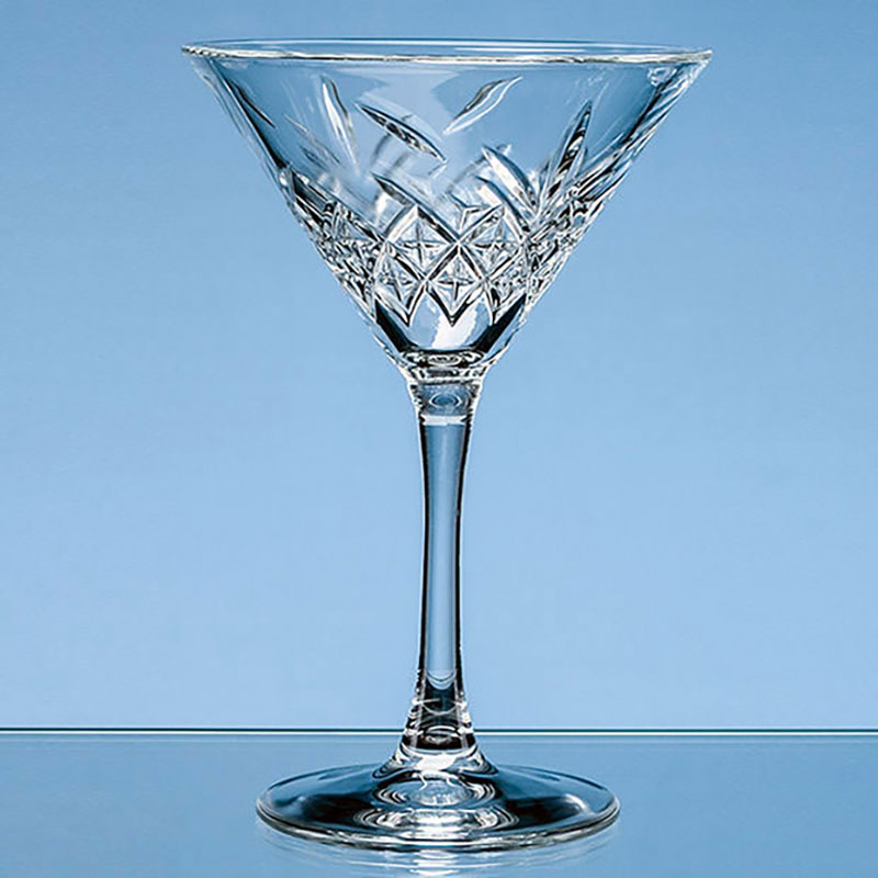 230ml Creative Bar Full Cut Martini Glass
